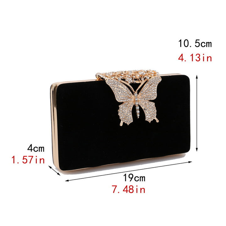 Bolso de terciopelo para mujer para banquetes y eventos de noche - The Noble Style