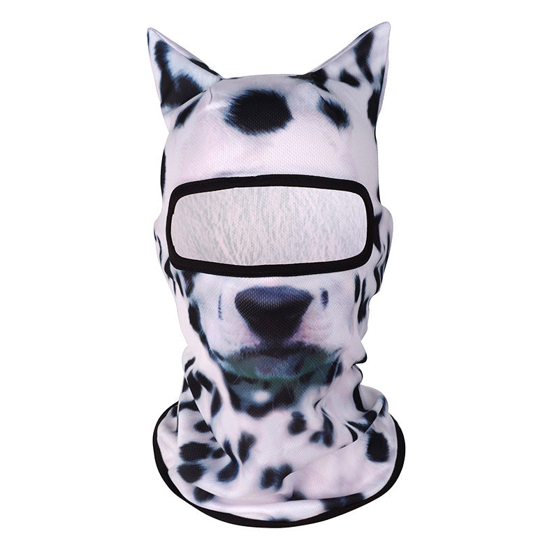 Máscara de protección solar verano 3D con patrón de animal para actividades al aire libre - The Noble Style