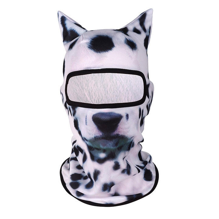 Máscara de protección solar verano 3D con patrón de animal para actividades al aire libre - The Noble Style