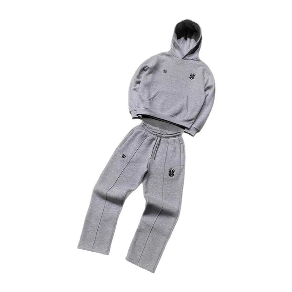 Chaqueta con capucha y pantalones deportivos: sudadera de manga larga y pantalones cómodos - The Noble Style