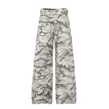 Pantalones Cargo Camuflaje Nevados para Cruce Fronterizo - The Noble Style