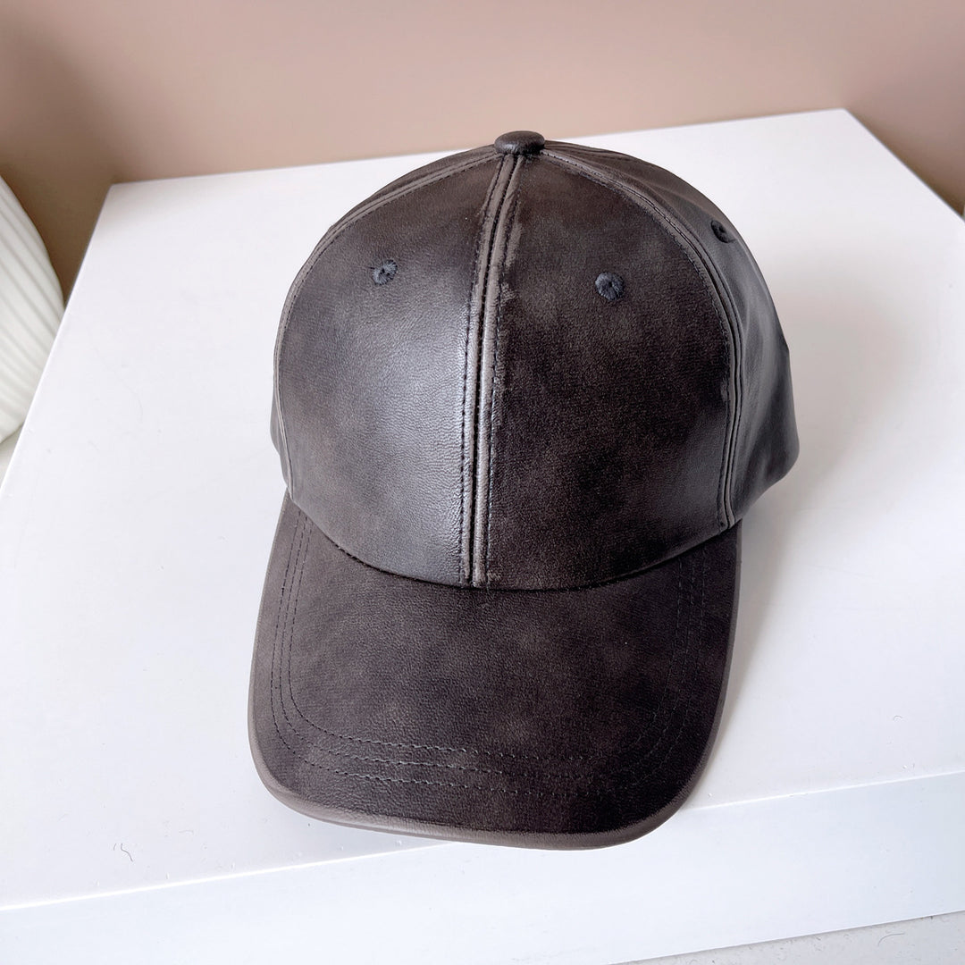 Sombrero de béisbol de cuero patentado lavado para un estilo único - The Noble Style
