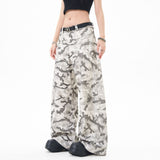 Pantalones Cargo Camuflaje Nevados para Cruce Fronterizo - The Noble Style