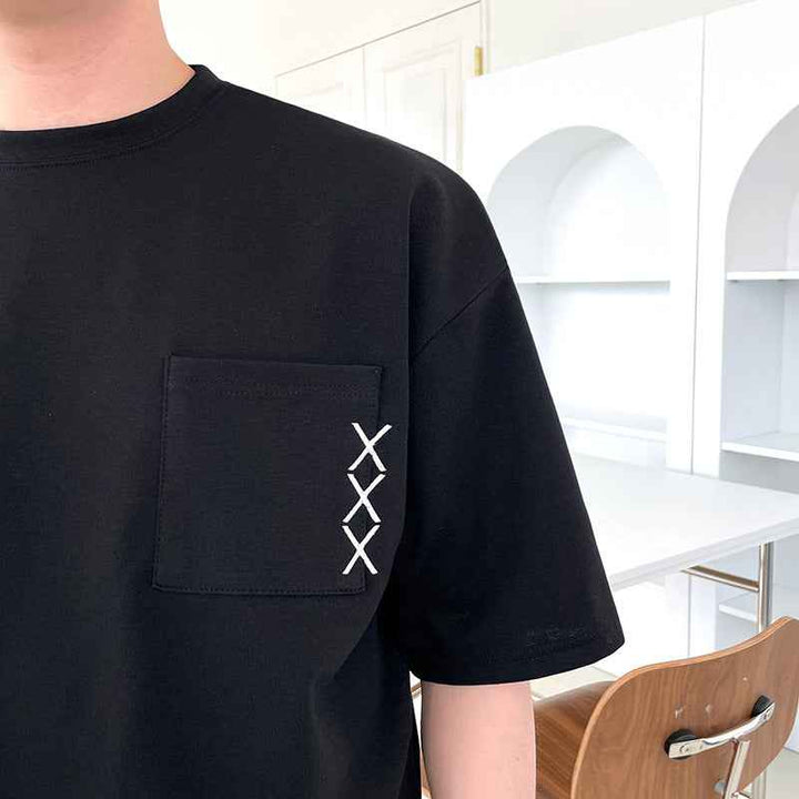 Camiseta bordada de verano для hombres: diseño de verano para hombres con estilo