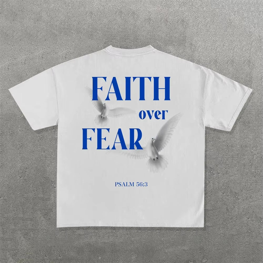 Camiseta oversized de letra para hombres con patrón de personalidad - The Noble Style