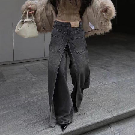 Conjunto Casual Mujer Lentejuelas: Pantalones de Pierna Ancha y Top Brillante