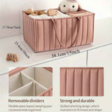 Bolsa de maternidad organizadora con compartimento desmontable y vestido blanco para almacenamiento de pañales de bebé