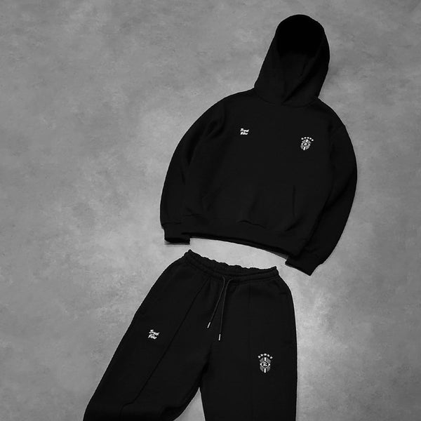 Chaqueta con capucha y pantalones deportivos: sudadera de manga larga y pantalones cómodos - The Noble Style