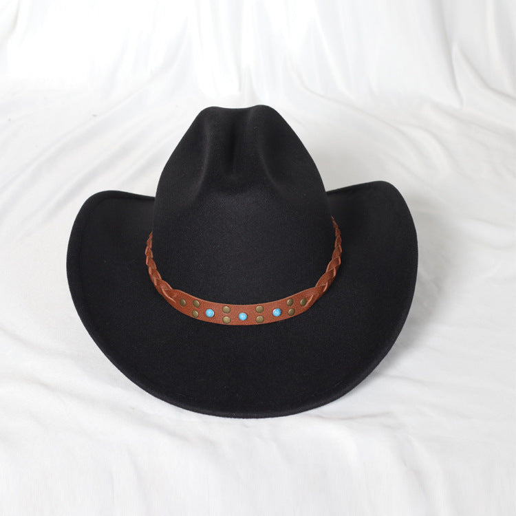 Sombrero vaquero de ala ancha de denim - The Noble Style