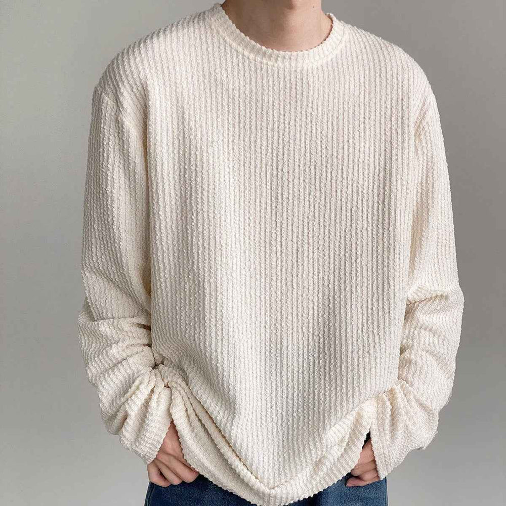 Camisa casual suelta para hombres otoño - Prenda cómoda y versátil