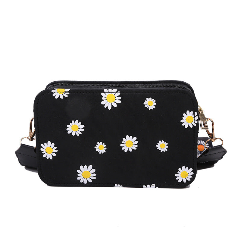 Bolso cruzado de flores mujer con cadena de moda para el hombro - The Noble Style