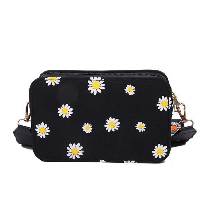 Bolso cruzado de flores mujer con cadena de moda para el hombro - The Noble Style
