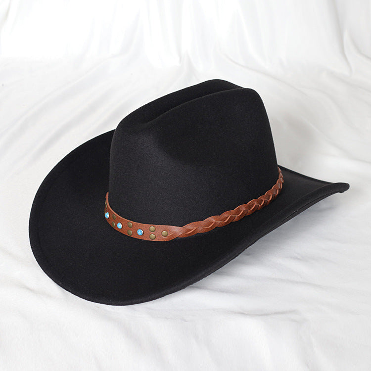 Sombrero vaquero de ala ancha de denim - The Noble Style