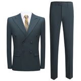 Traje de hombre slim fit casual estilo coreano para bodas y negocios - The Noble Style