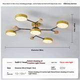 Living Room Ceiling Lamp Modern Minimalist Creative Lamps