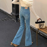 Pantalones de campana ajustados mujer de talle alto - Moda y comodidad - The Noble Style