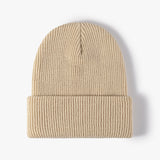 Gorro de lana para hombre simple y cálido de doble capa - The Noble Style