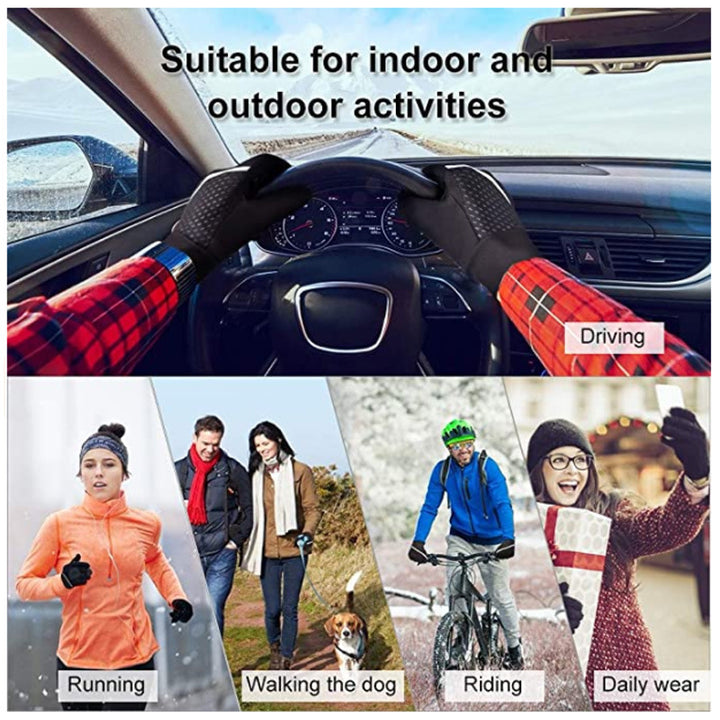 Guantes de ciclismo antideslizantes de silicona para bicicleta - Calientes y cómodos - The Noble Style