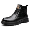 Botas de invierno para hombre: Botas Martin de negocios y ocio masculino - The Noble Style