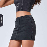 Falda de Yoga Alta de Jean en Nuevos Colores para Primavera y Verano