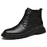Botas elevadoras de hombre Martin otoño 10cm transpirables - The Noble Style