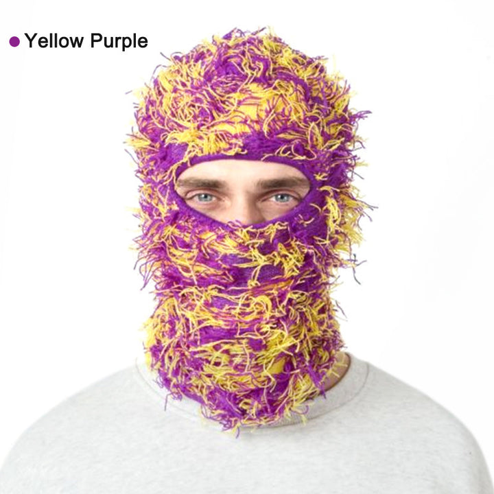 Balaclava Acrílica Divertida para Hombres y Mujeres Tejida a Mano - The Noble Style