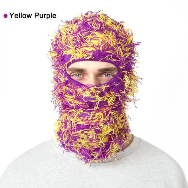 Balaclava Acrílica Divertida para Hombres y Mujeres Tejida a Mano - The Noble Style