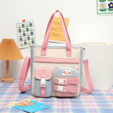 Bolsa de arte escolar un hombro para estudiantes de primaria, mochila de estudio para niños y niñas. - The Noble Style