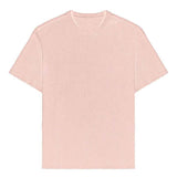 Camiseta deportiva de algodón suelta con diseño a cuadros para fitness y deportes