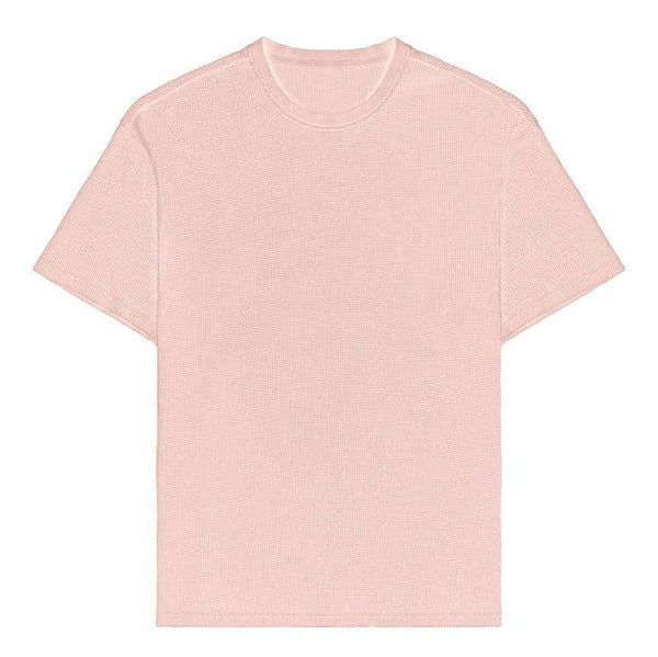 Camiseta deportiva de algodón suelta con diseño a cuadros para fitness y deportes