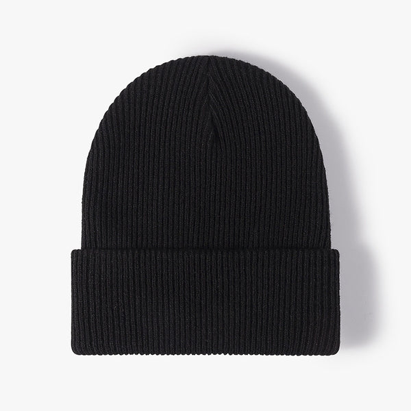 Gorro de lana para hombre simple y cálido de doble capa - The Noble Style