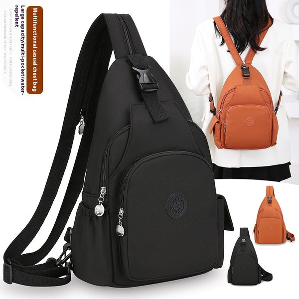 Mochila de moda femenina impermeable multifuncional para uso casual - The Noble Style