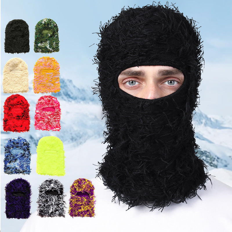 Balaclava Acrílica Divertida para Hombres y Mujeres Tejida a Mano - The Noble Style