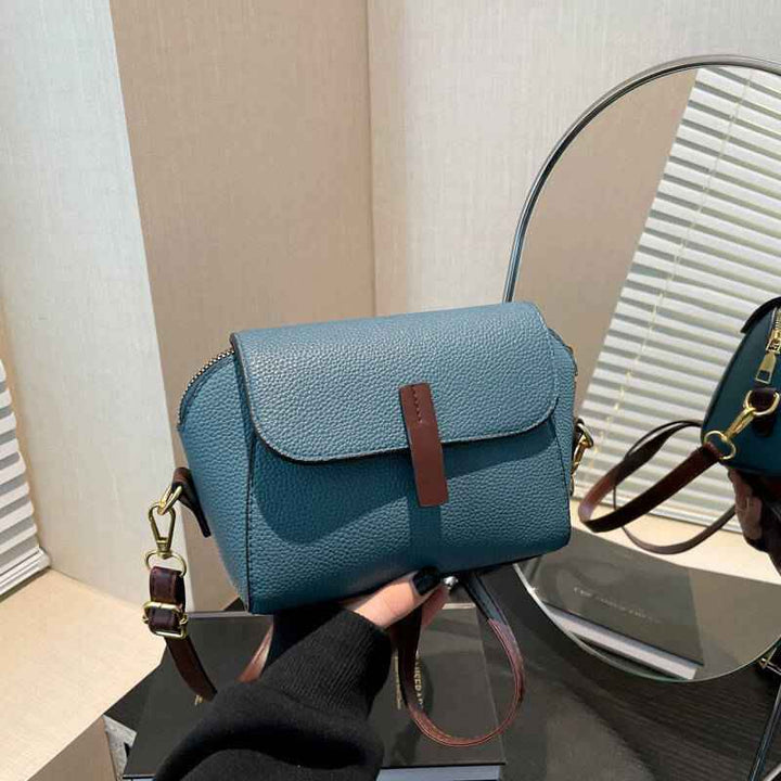 Bolso bandolera mujer cuero: bolso pequeño versátil, elegante y de tendencia para móvil.