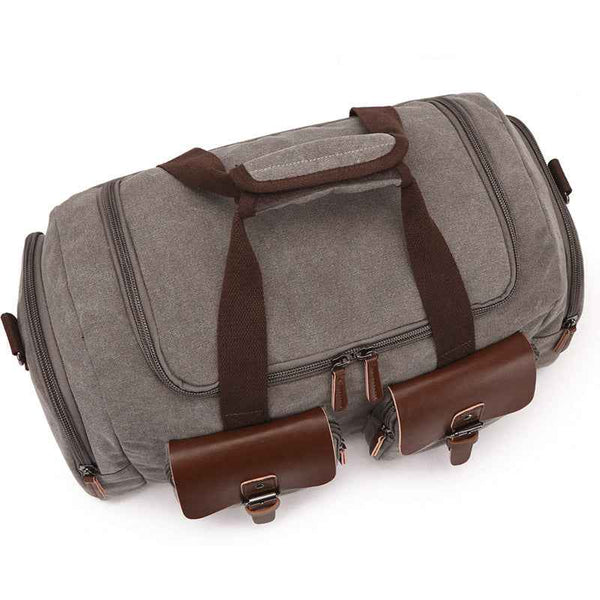 Bolso de viaje portátil de lona estilo europeo americano