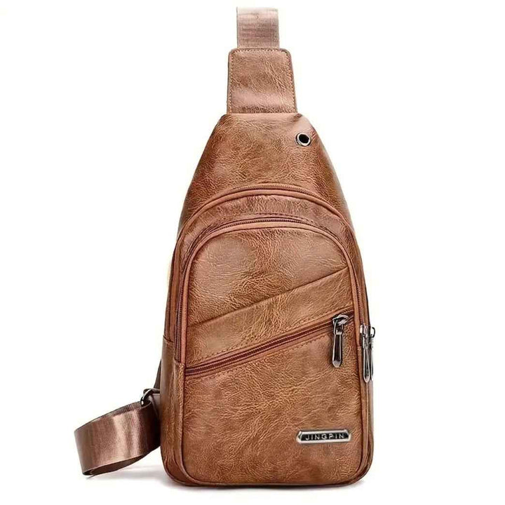 Bolso bandolera impermeable hombre, bolso masculino de moda, multibolsillos, casual y de negocios