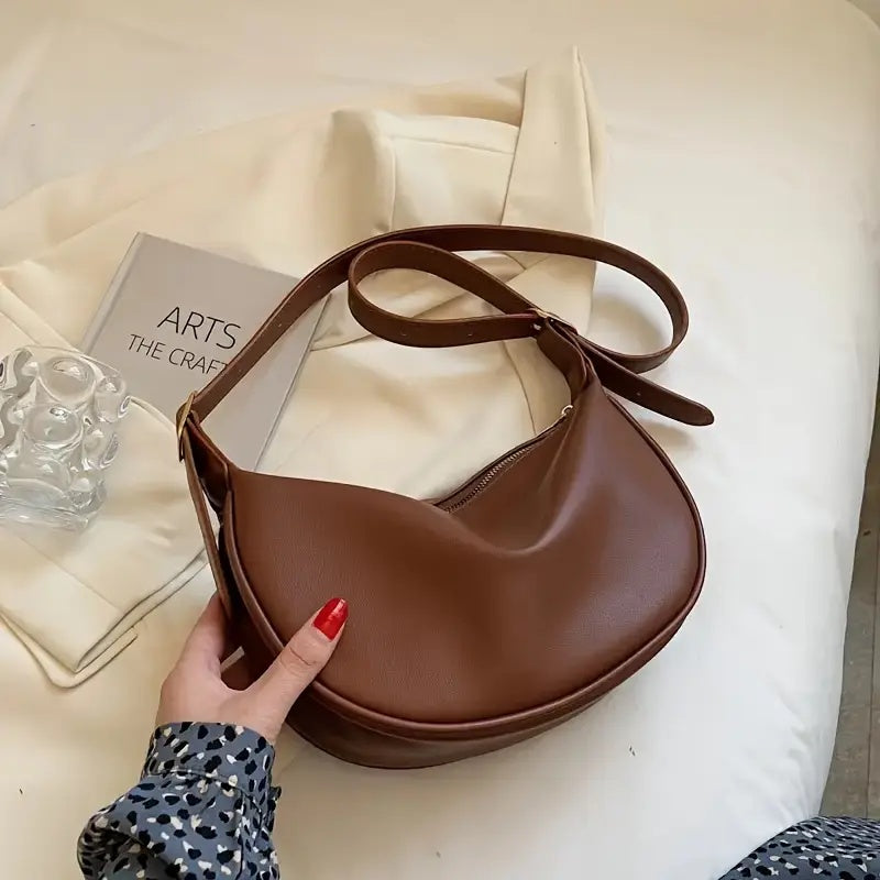 Bolso mujer retro estilo nuevo para oficina, bolso de hombro versátil para otoño e invierno - The Noble Style