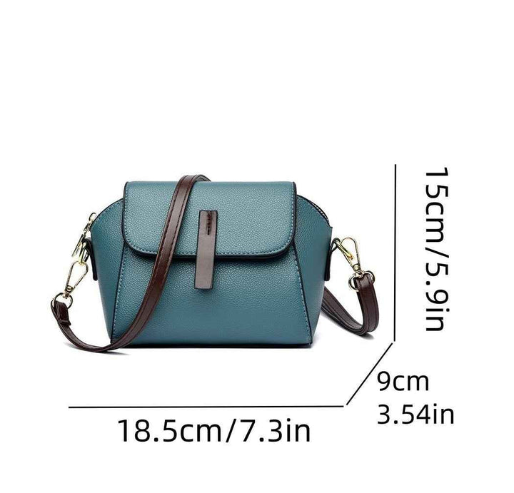Bolso bandolera mujer cuero: bolso pequeño versátil, elegante y de tendencia para móvil.