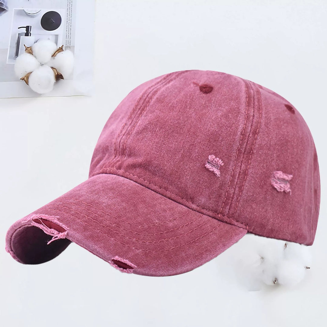 Gorra de béisbol exterior bordada con diseño impreso y lavado a la moda - The Noble Style
