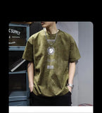 Camiseta de verano masculina estilo americano de manga corta de alta calidad - The Noble Style