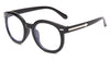 Fashion Arrow Round Blue Light Blocking Glasses